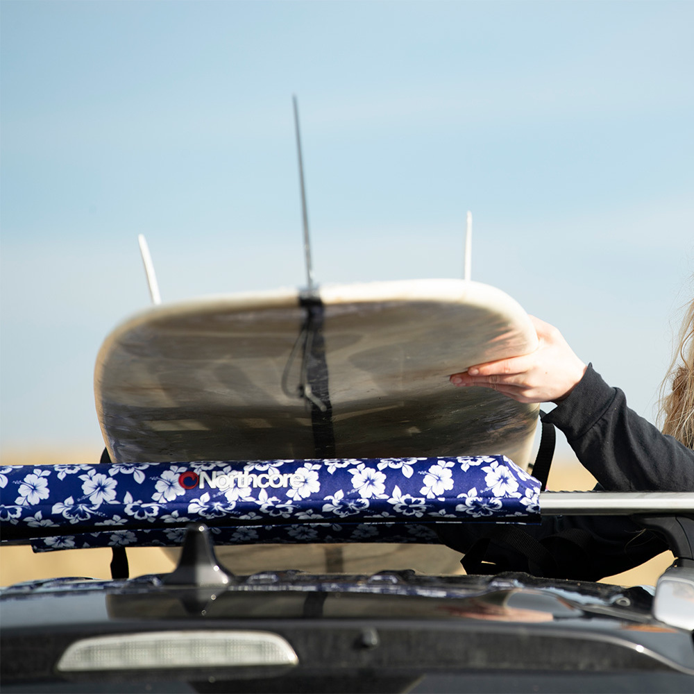 2025 Northcore Aerodynamic Roof Rack Wide Load 72cm Pads NOCO21D - Hibiscus